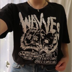 Wavves vintage band tee